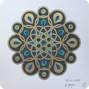 Gold Mandala 46