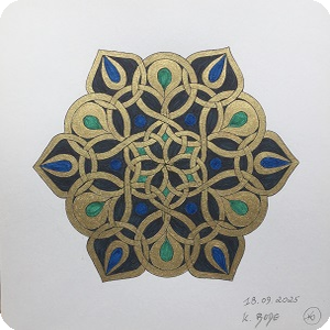 Gold Mandala 50