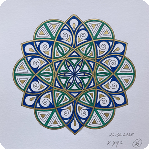 Gold Mandala 61